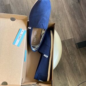 Tom’s Alpargato Navy Canvas shoes